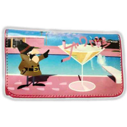  La Siesta - Pink Panther  / Imitation Leather Pouch