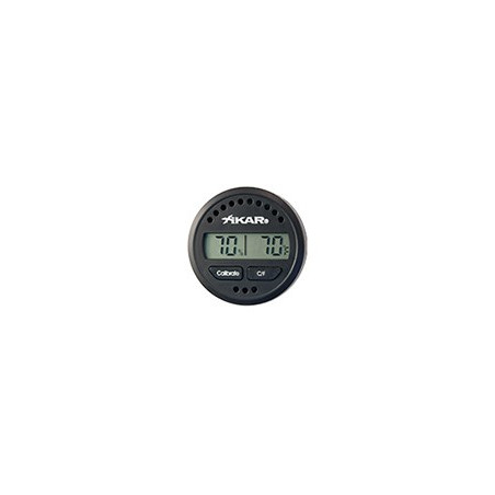 XIKAR Adjustable Round Digital Hygrometer