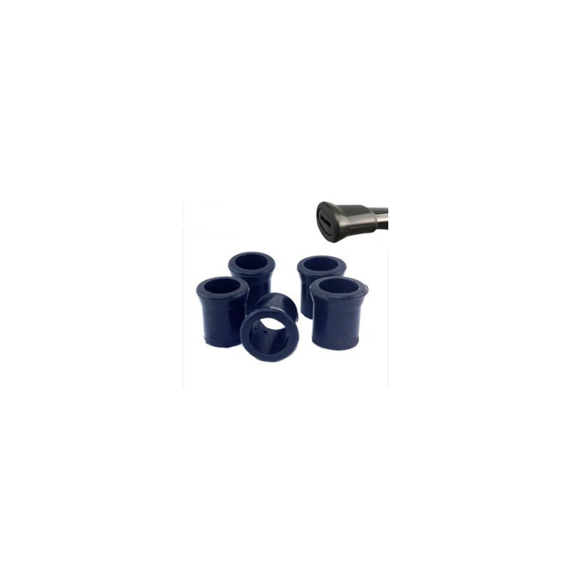Rubber Pipe Bits Black (2 pack)