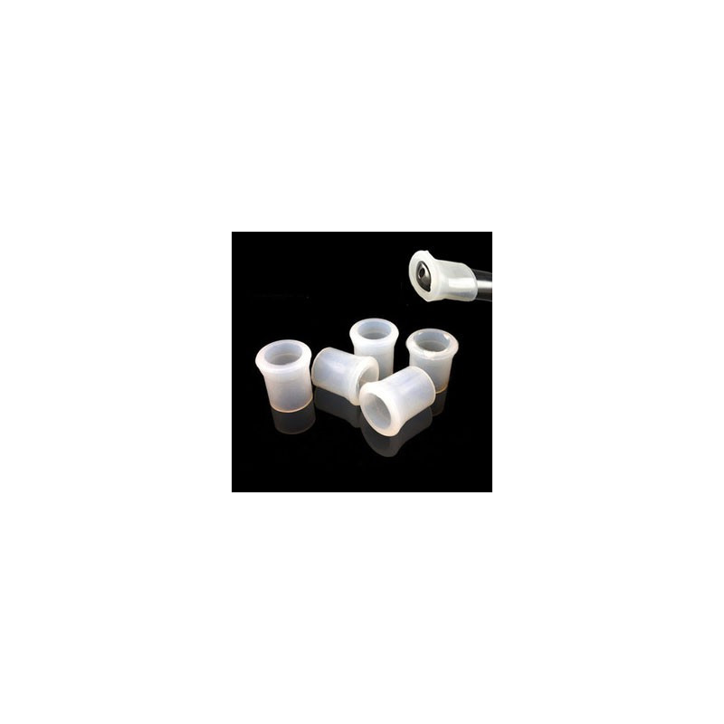 Rubber Pipe Bits White (2 pack)