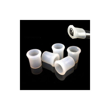 Rubber Pipe Bits White (2 pack)