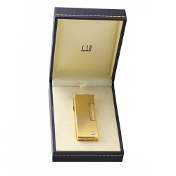 Dunhill Lighter rollagas gold 
