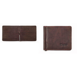 Zippo Leather Brown Pocket