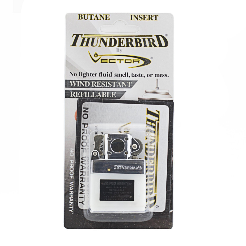 Thunderbird Vector Regular Pipe Flame Zippo Butane Insert