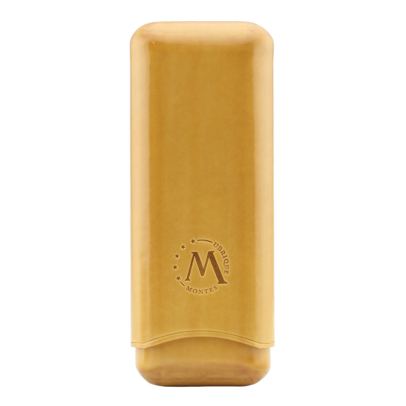 Montes Ubrique Leather Cigar Case 2x25mm