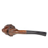 The African Woman Hand-carved Briar Pipe Unmarked