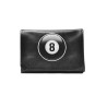 La Siesta Mini Imitation Leather Pouch 8 Ball Black