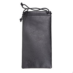 MR Real Leather 1 Pipe Bag Black