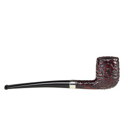Peterson Junior Rusticated Nickel Mounted Canted Billiard