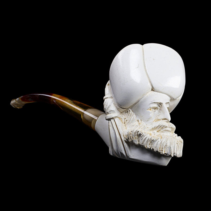 Turkish Meerschaum Block Pipe