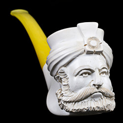 Turkish Meerschaum Block Pipe