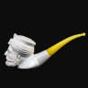 Turkish Meerschaum Block Pipe