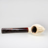 Meerschaum Block Pipe Hand Carved Maharaja Face