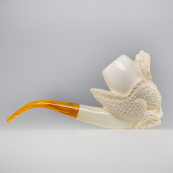 Meerschaum Pipe Lubinski Craved Dragon