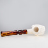 Turkish Meerschaum Block Pipe Maharaja