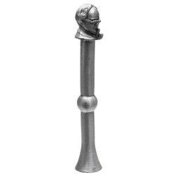 Peterson Thinking Man Pewter Tamper