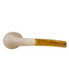 Meerschaum Pipe Lubinski Craved Bent Billiard Laticce