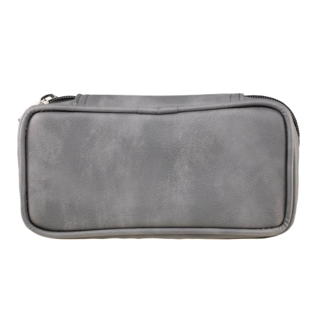 Atomic Trousse 2 pipes  Grey Leather