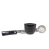 Falcon System Standard  C Bent Chrome Rustic Algiers Briar Bowl