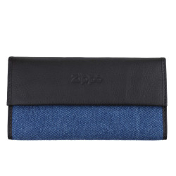 POUCH ZIPPO DENIM