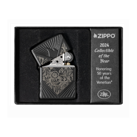 ZIPPO 2024 Collectible of the Year Black Matte