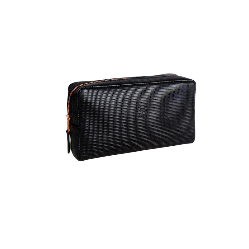 Montes Bros Engraved Leather Multifunction in Black Multifunction