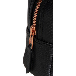 Montes Bros Engraved Leather Multifunction in Black Multifunction