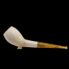 Meerschaum Block Pipe Lubinski Craved Cutty