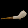 Meerschaum Block Pipe Lubinski Craved Cutty