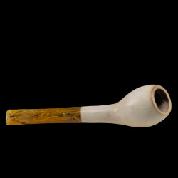Meerschaum Block Pipe Lubinski Craved Cutty