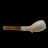 Meerschaum Block Pipe Lubinski Craved Cutty