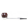 Falcon System Standard A Straight Chrome Smooth Bulldog Briar Bowl