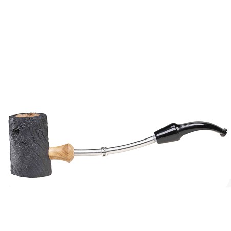 Miscia By Demua Poker Half Bent Black Sandblast
