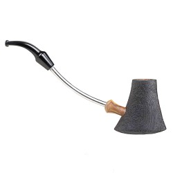 Miscia By Demua Volcano bent Black Sandblast