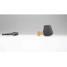 Miscia By Demua Brandy Straight Black Sandblasted