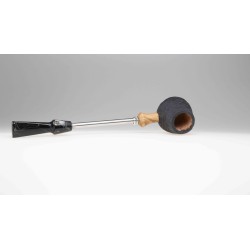 Miscia By Demua Brandy Straight Black Sandblasted