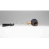 Miscia By Demua Brandy Straight Black Sandblasted