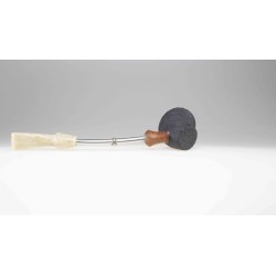 Miscia By Demua Cherrywood Halfbent Black Sandblast