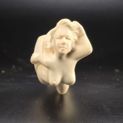 Hilmi Çay Meerschaum Pipe Reclining Nude Female