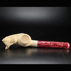 Hilmi Çay Meerschaum Pipe Reclining Nude Female