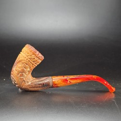 Altinay Handcarved Block Meerschaum